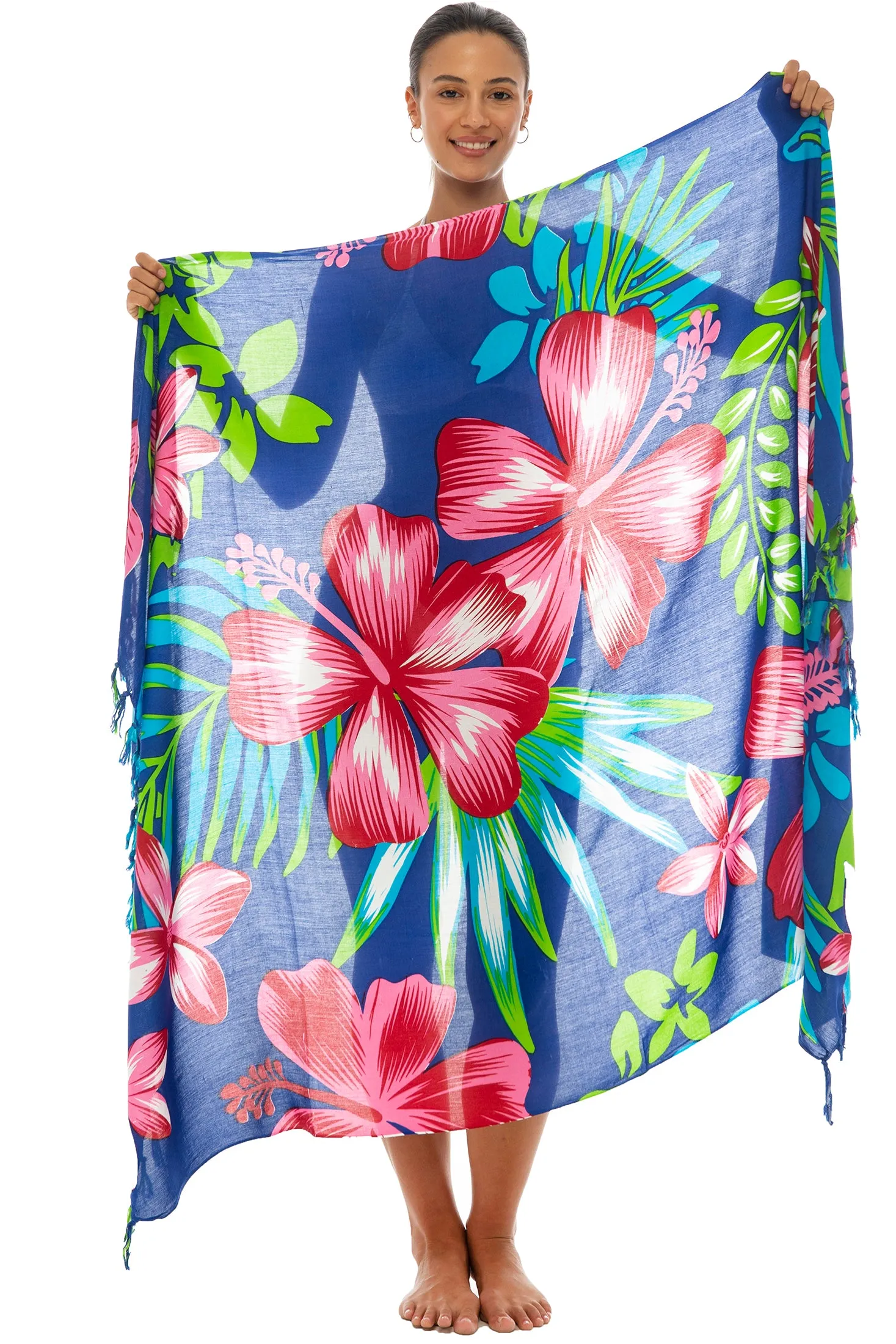 Tropical Sarong Wrap Cover Up