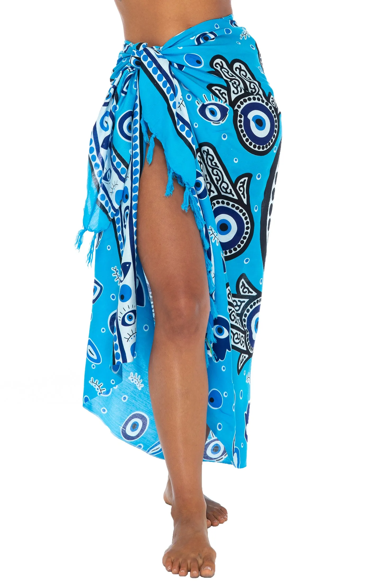 Tropical Sarong Wrap Cover Up