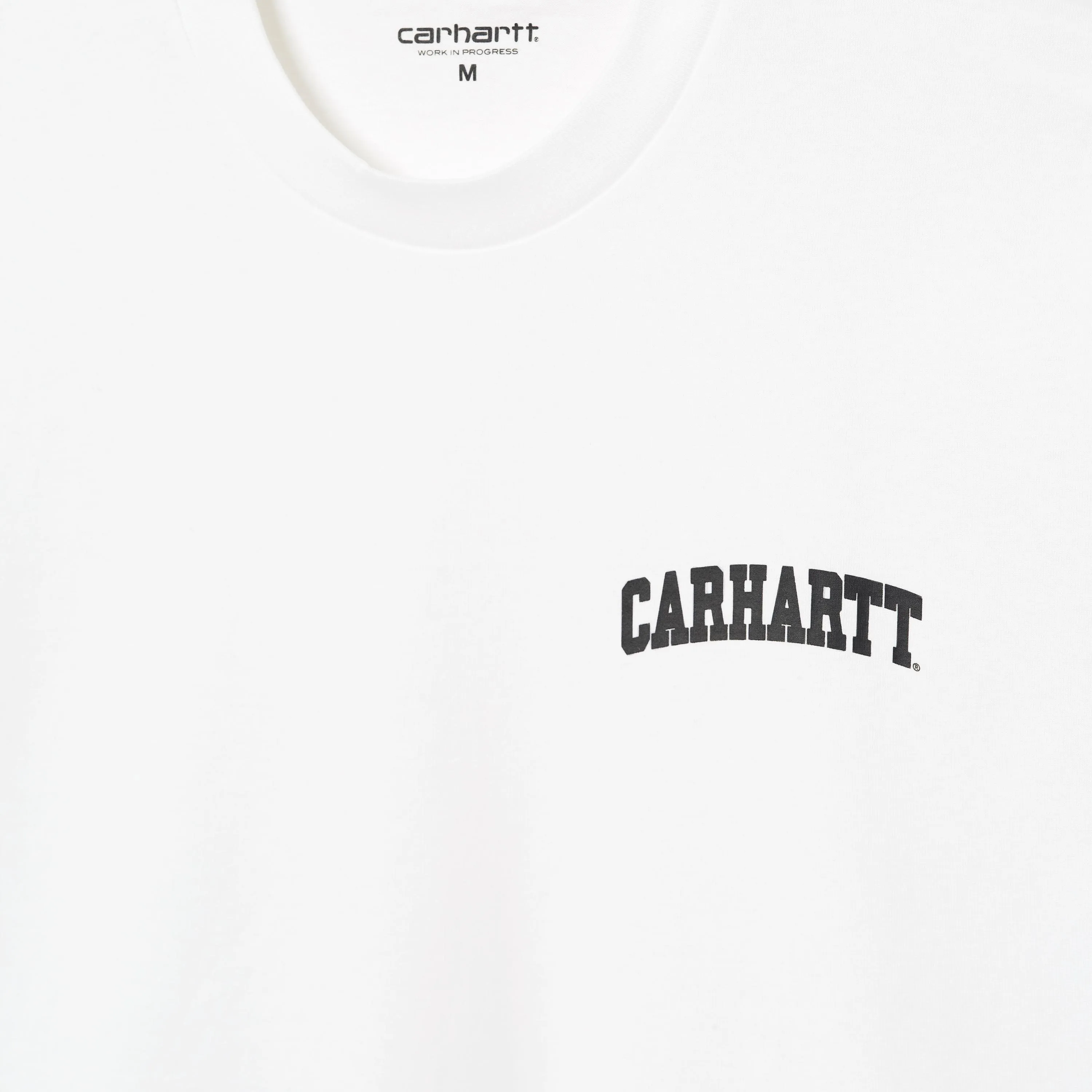 University Script T-Shirt | White