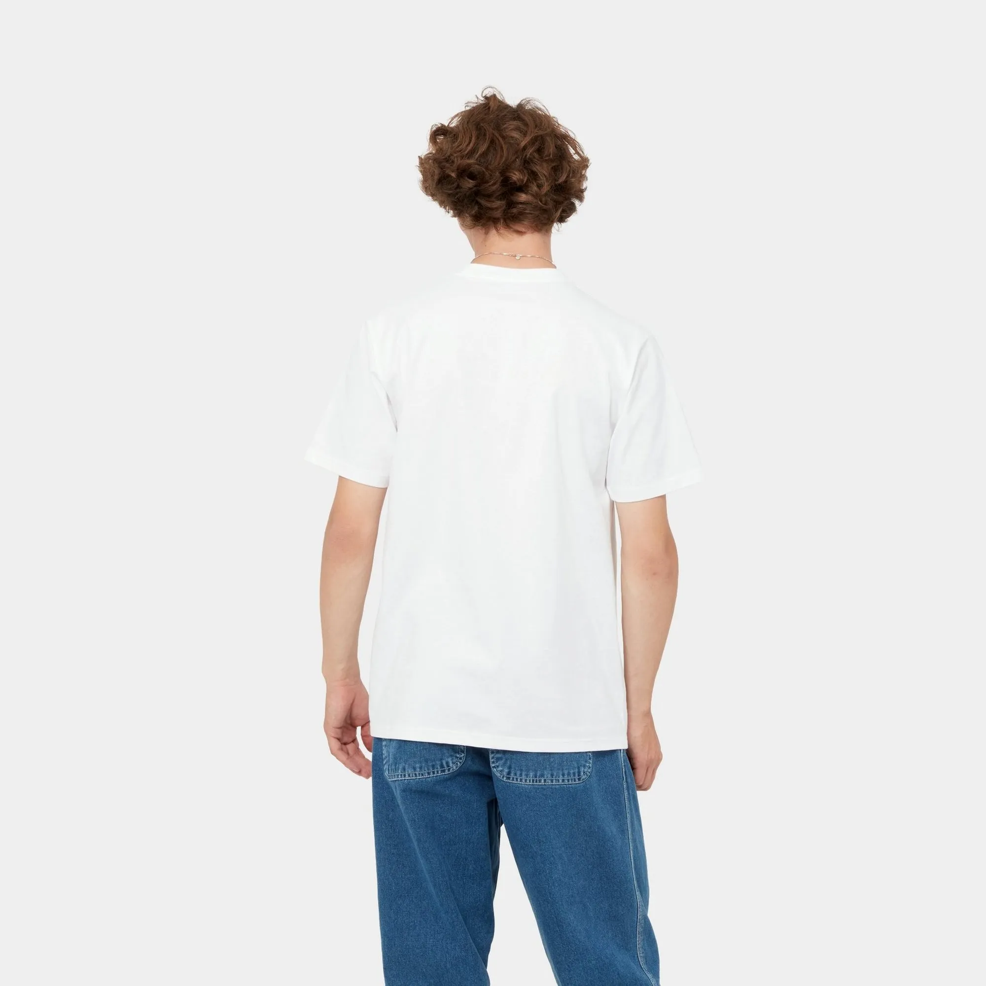 University Script T-Shirt | White