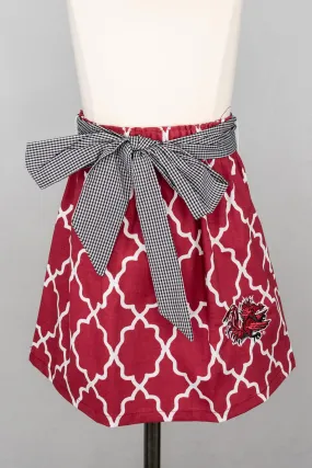 VI Gamecock Patterned Skirt