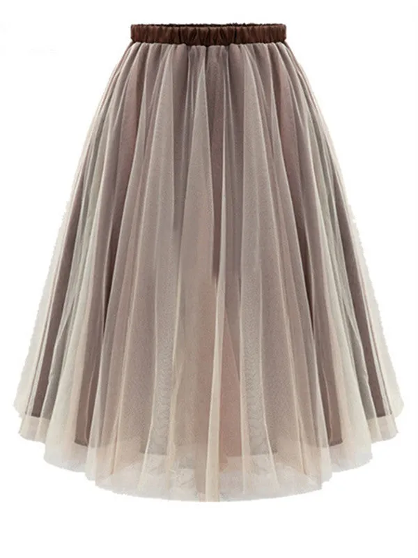 WealFeel Perfect Neutral Organza Bubble Skirt