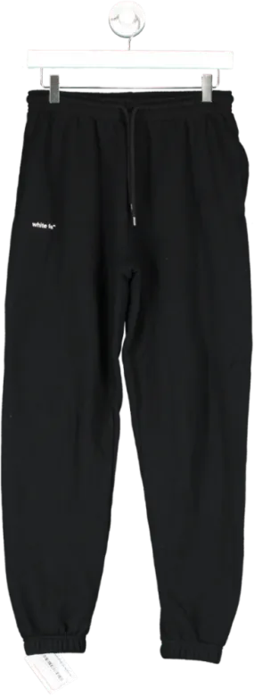 White Fox Black Not An Issue Sweatpants UK S