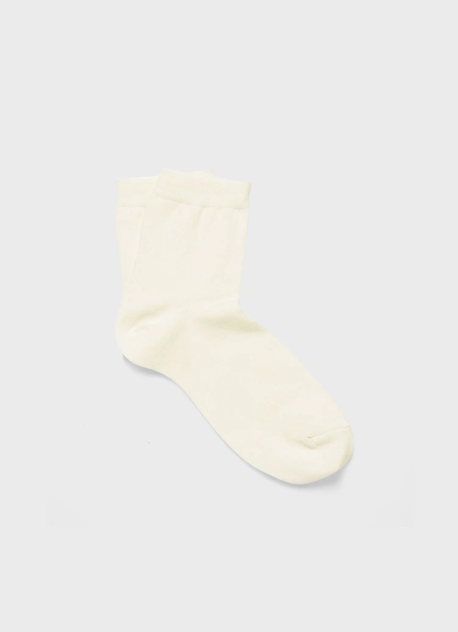 Women's Ankle Socks in Archive White