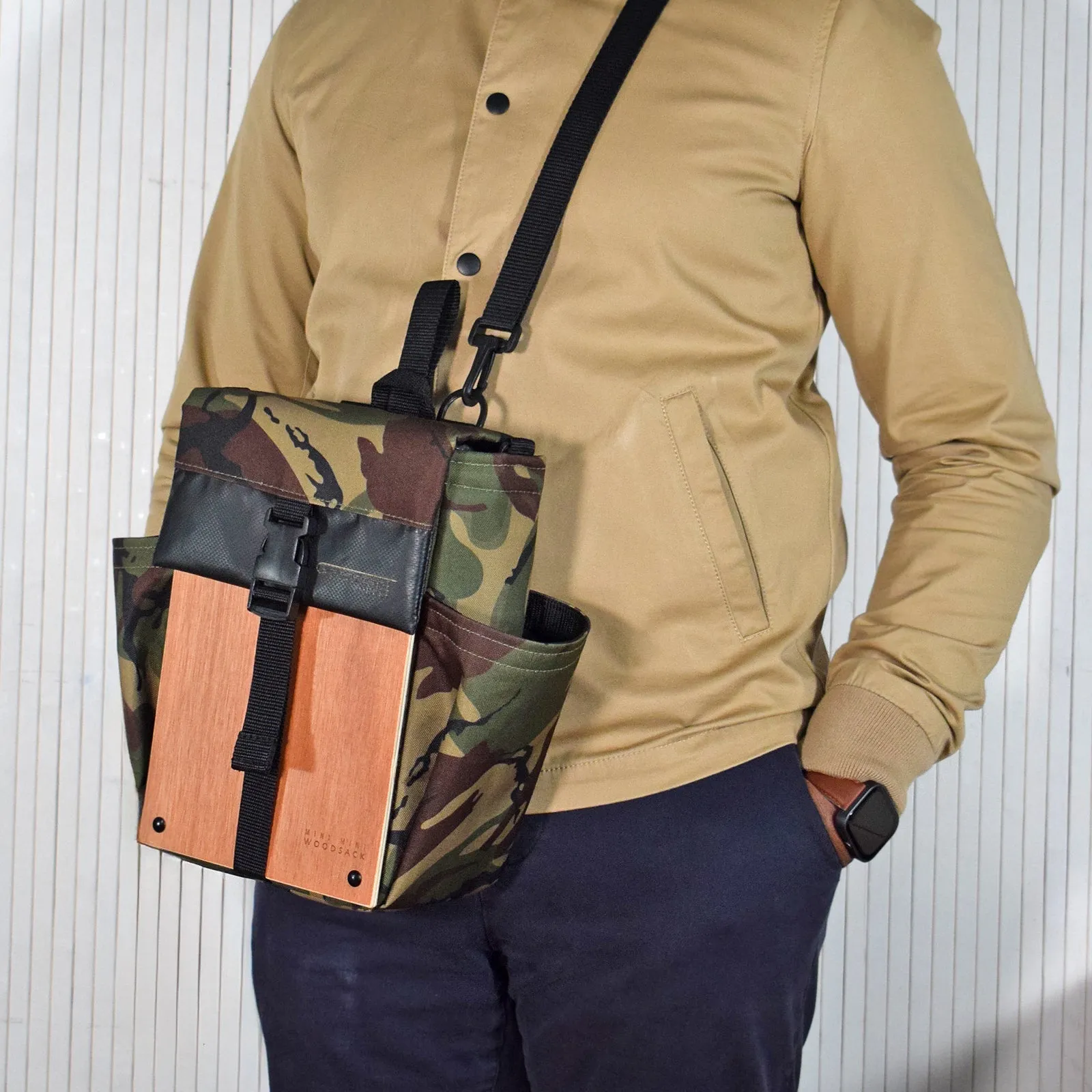 Woodsack Mini Lite  | CAMO GREEN