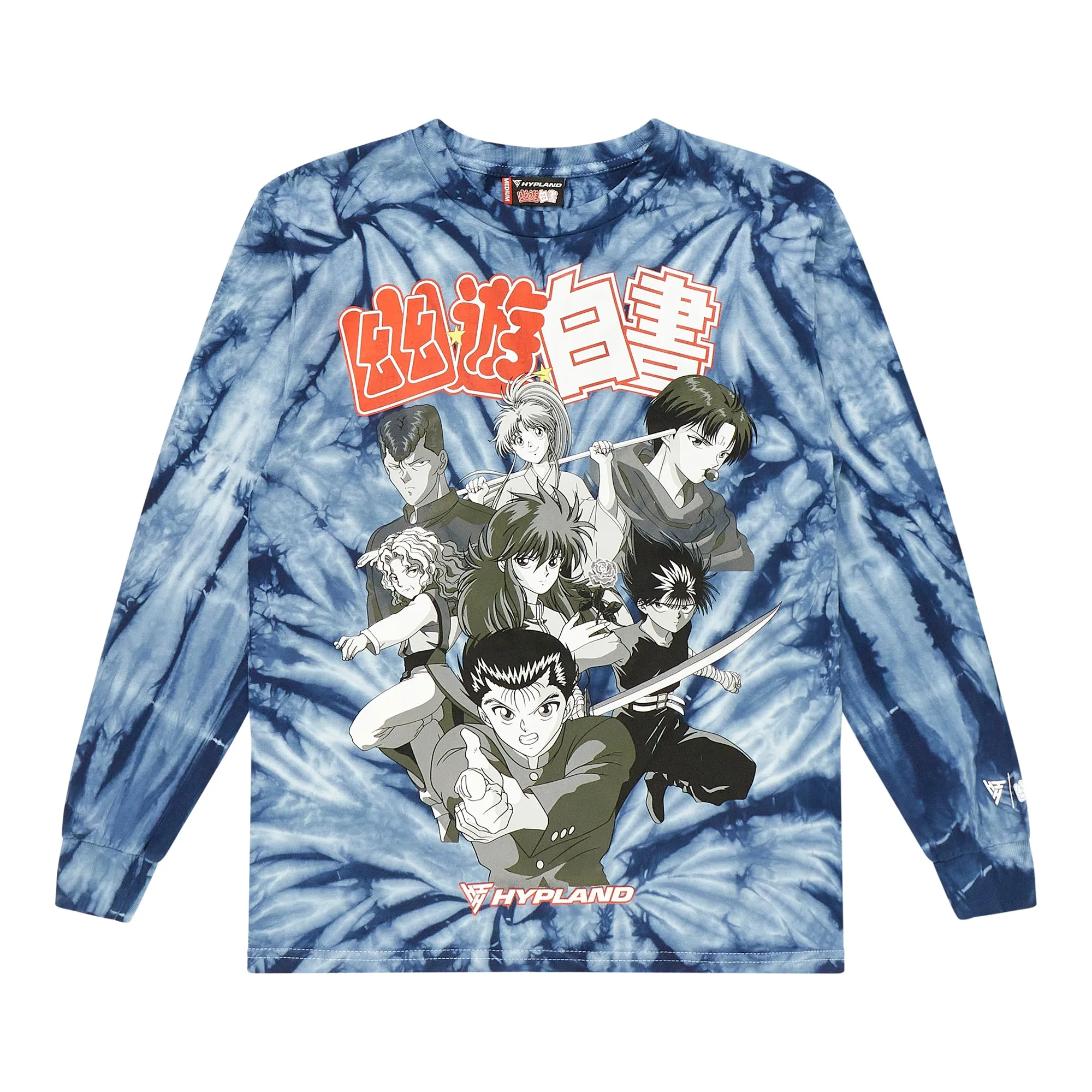 YYH MONOCHROME GROUP LONG SLEEVE SHIRT (TIE DYE)