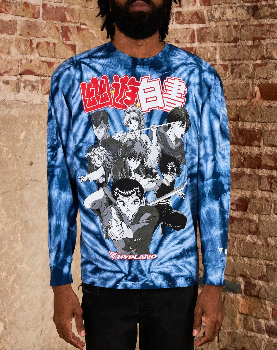 YYH MONOCHROME GROUP LONG SLEEVE SHIRT (TIE DYE)